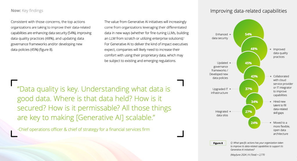 La gestione del dato e del'AI come due fattori inscindibili e connessi